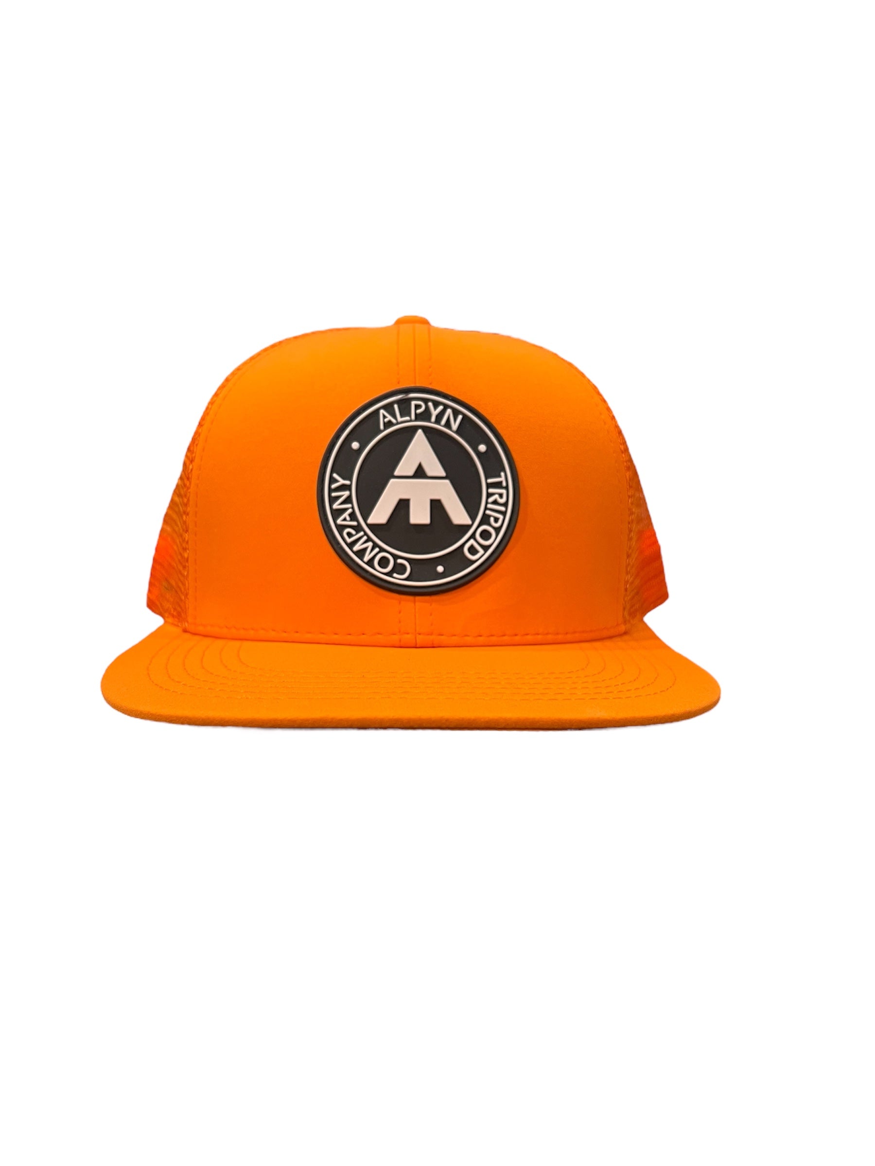 Orange 6 panel hat  image 0